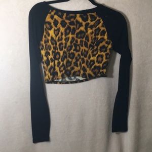 Cheetah crop top from forever 21